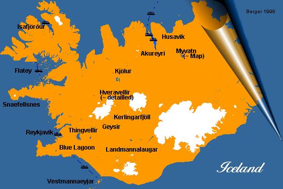 Iceland Site Map